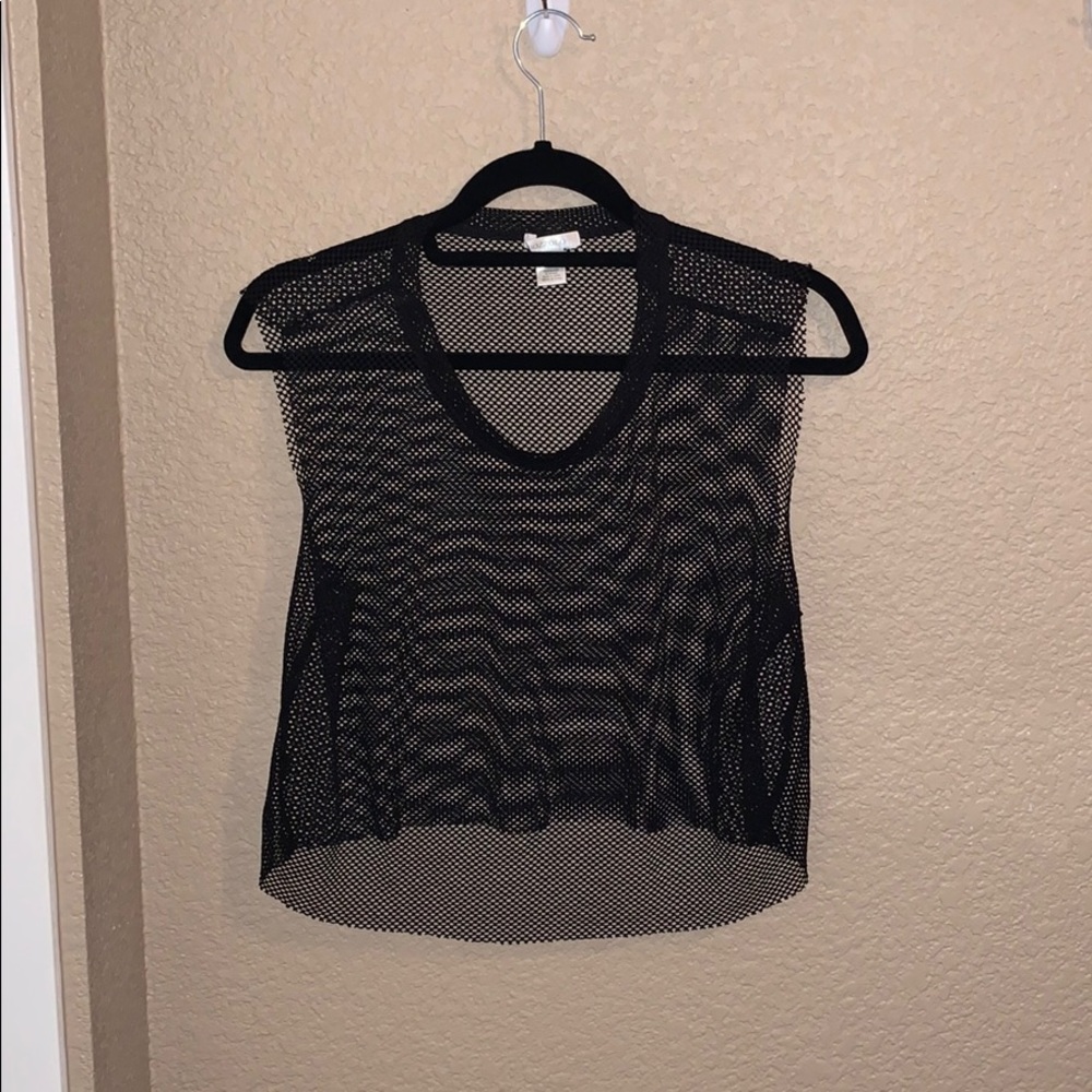 Mesh Crop Top